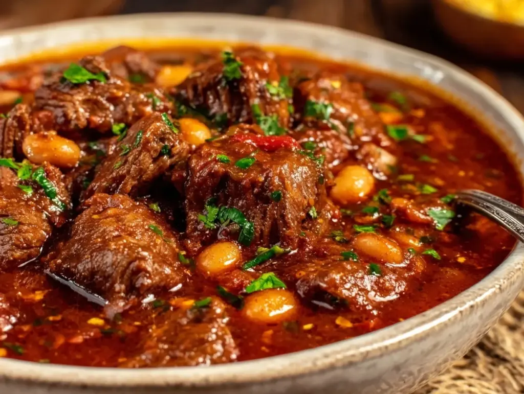 steak and ale chili - featured image