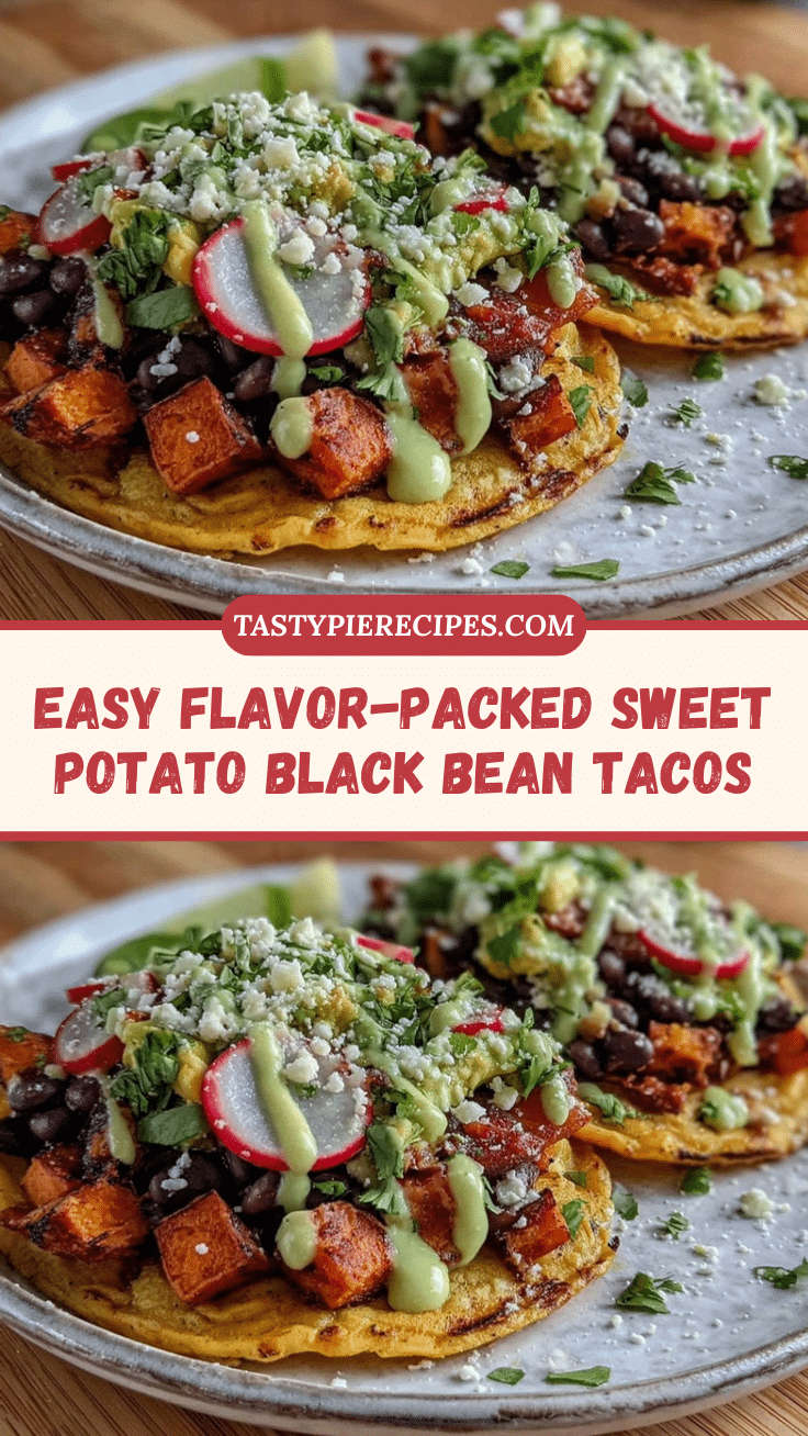 sweet potato and black bean tacos recipe