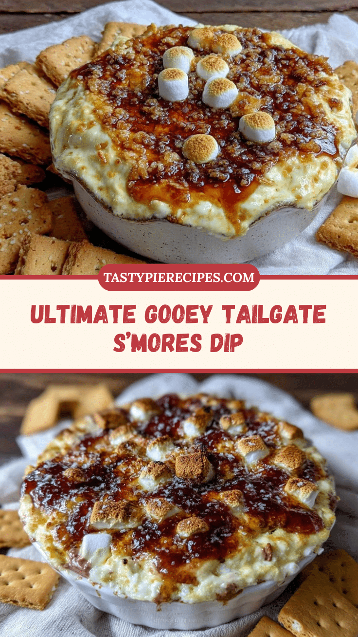 ultimate gooey tailgate s’mores dip recipe