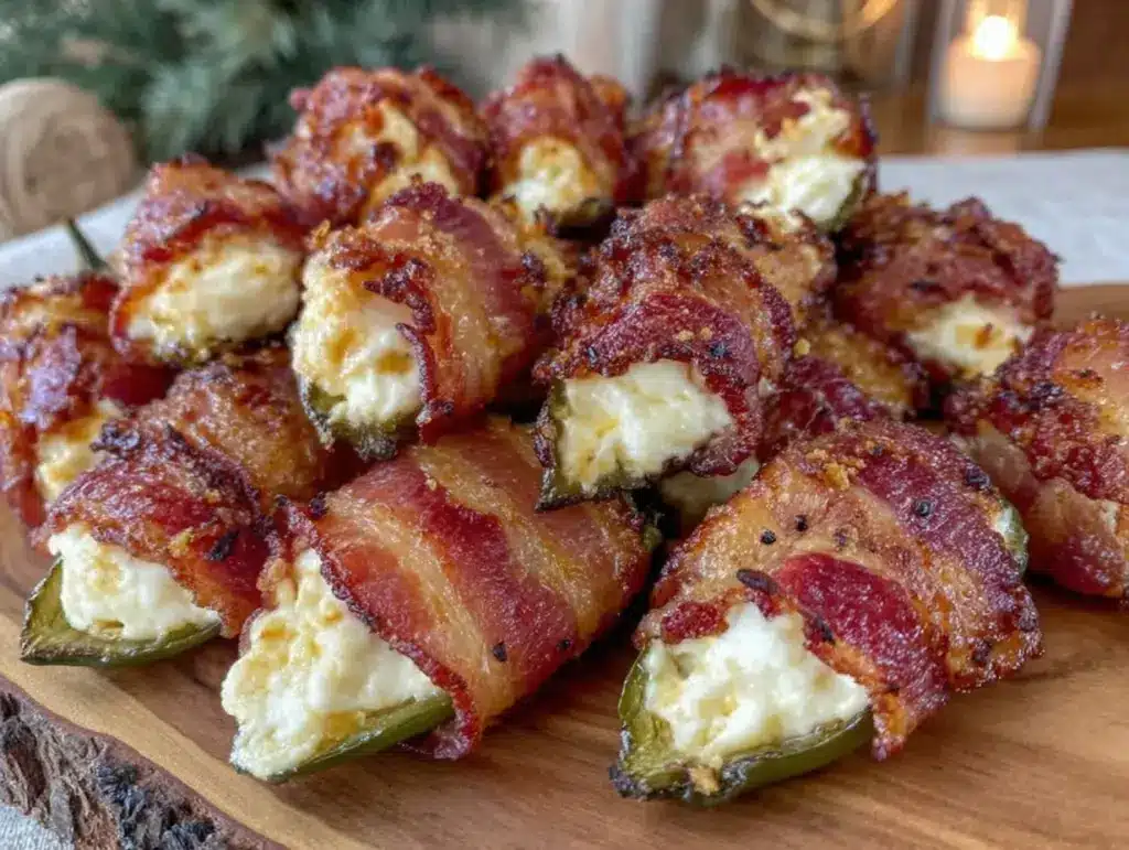 bacon-wrapped jalapeño poppers - featured image