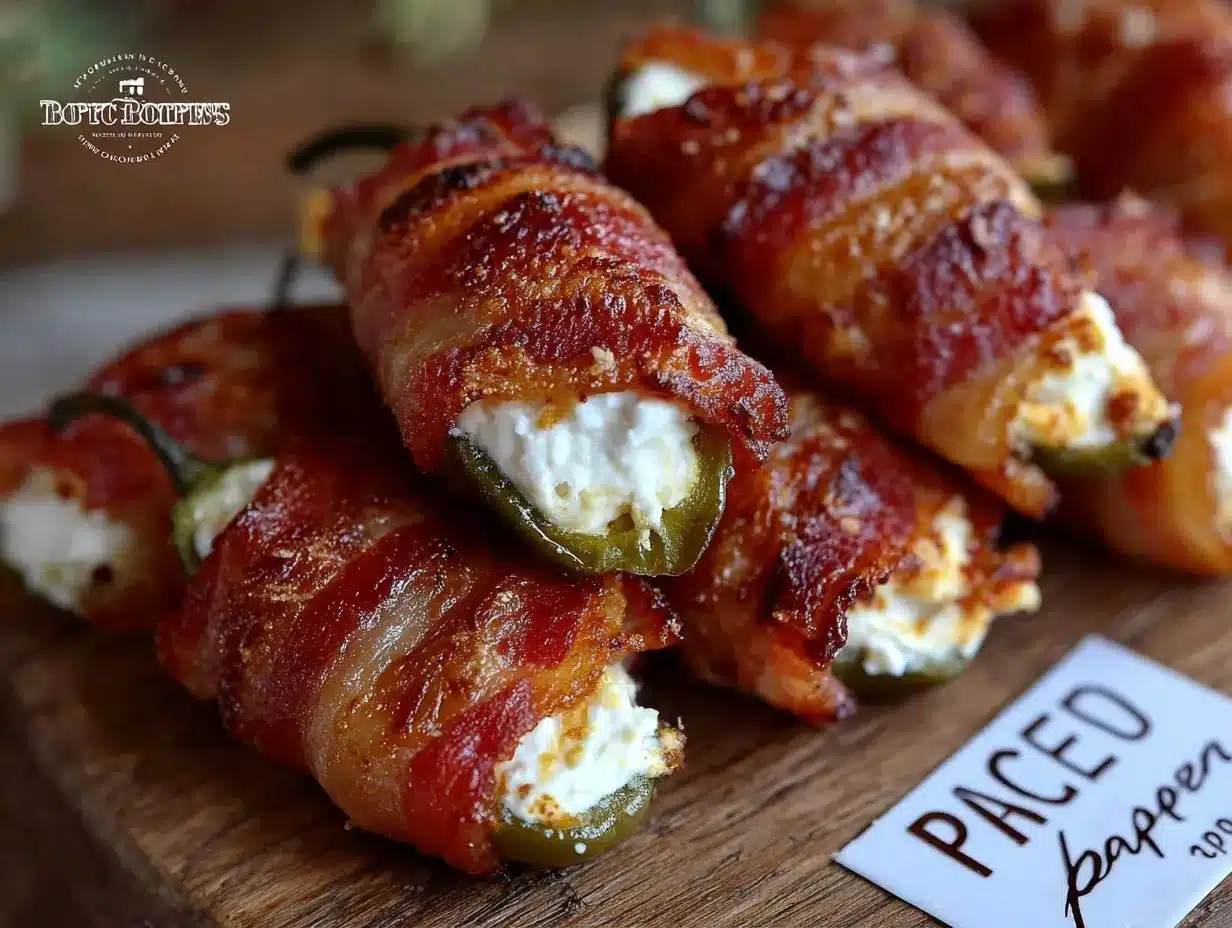 bacon-wrapped jalapeño poppers preparation steps