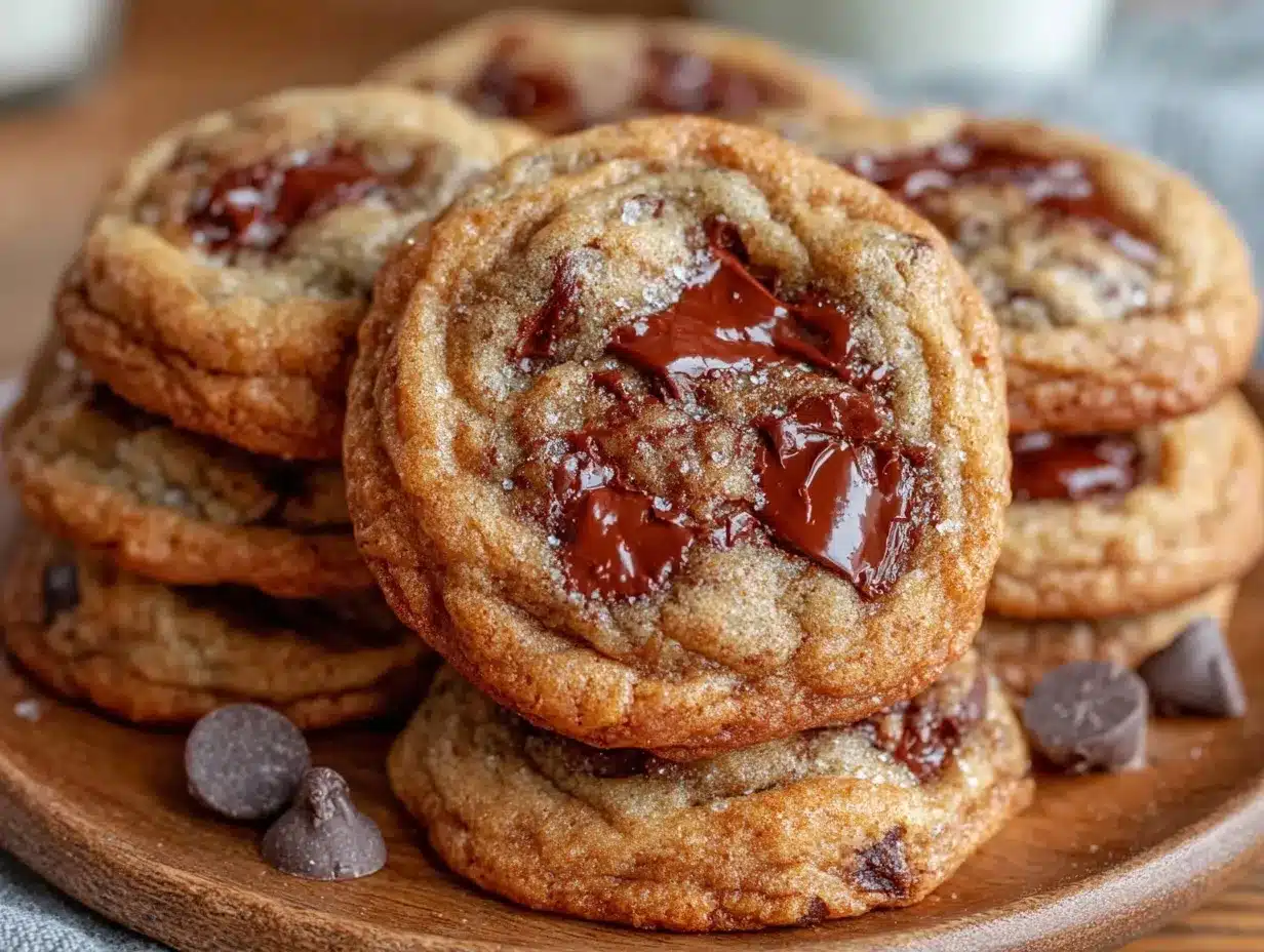 brown butter chocolate chip cookies preparation steps