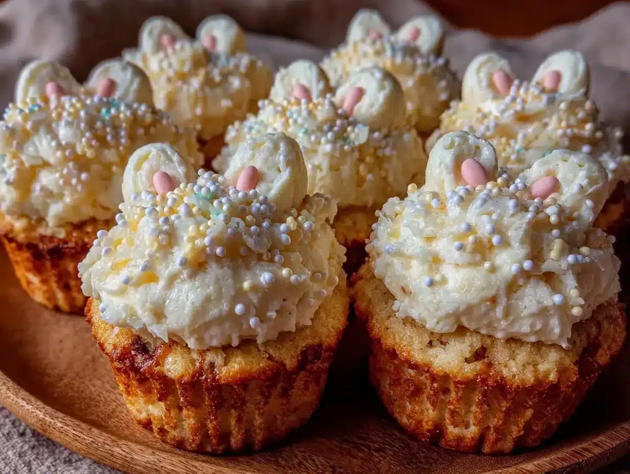 bunny butt cupcakes preparation steps