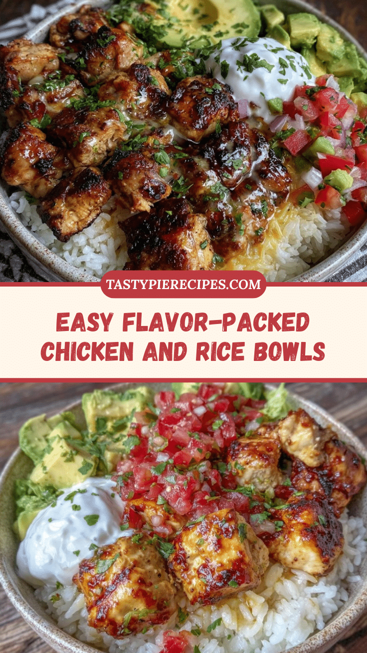 chicken and rice burrito bowls recipe