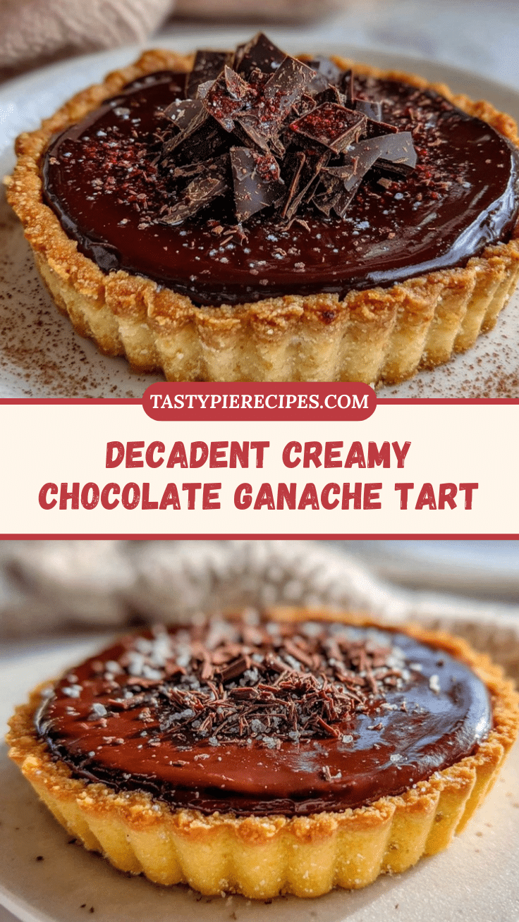 chocolate ganache tart recipe