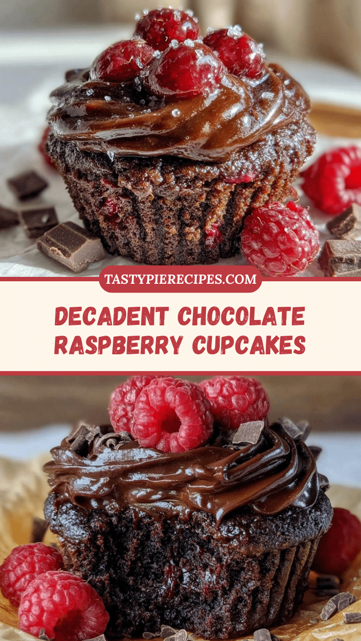 chocolate raspberry cupcakes recipe