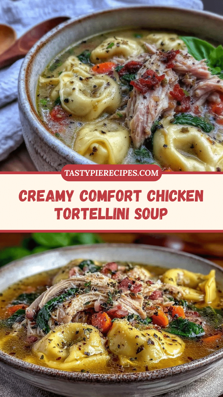 cozy chicken tortellini soup recipe recipe