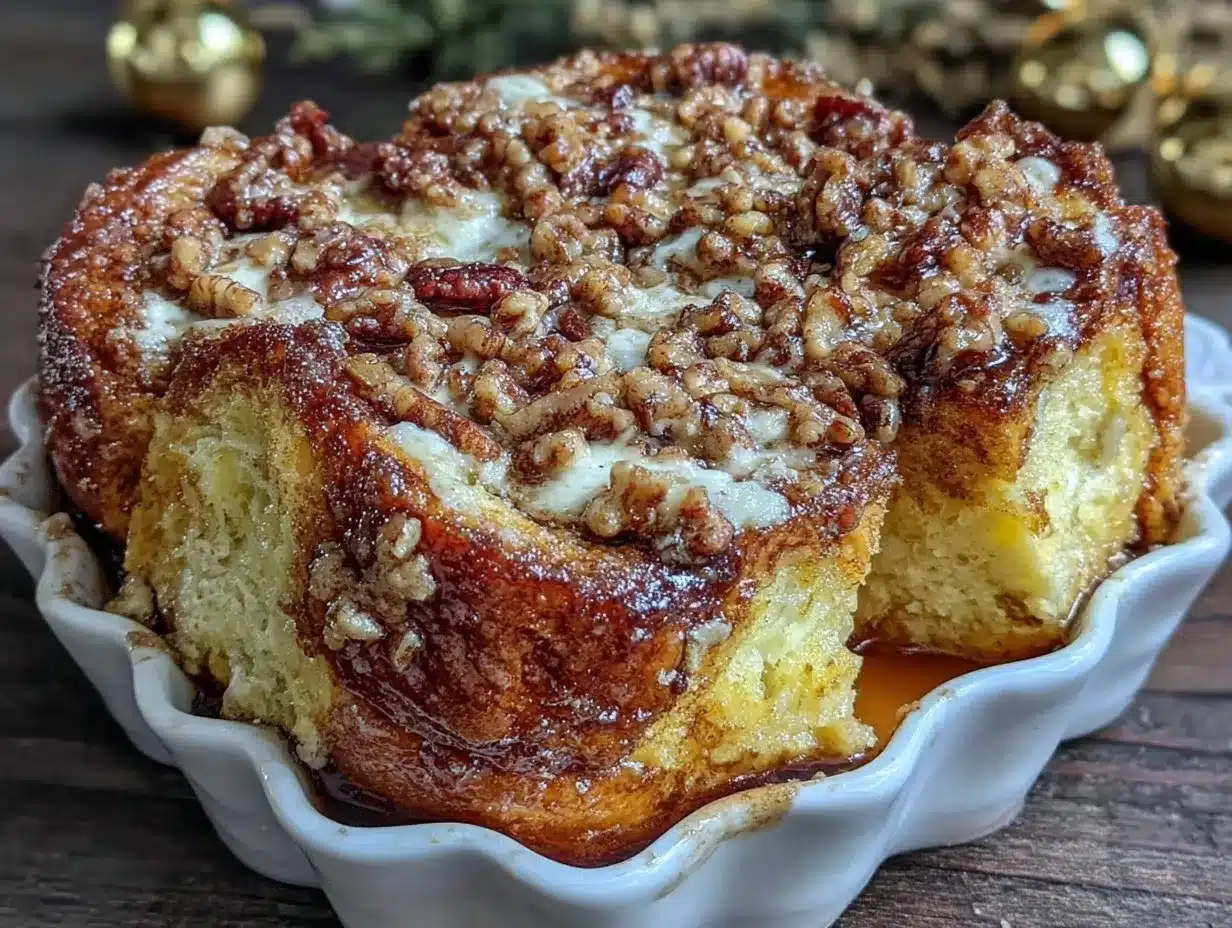 cozy french toast casserole preparation steps