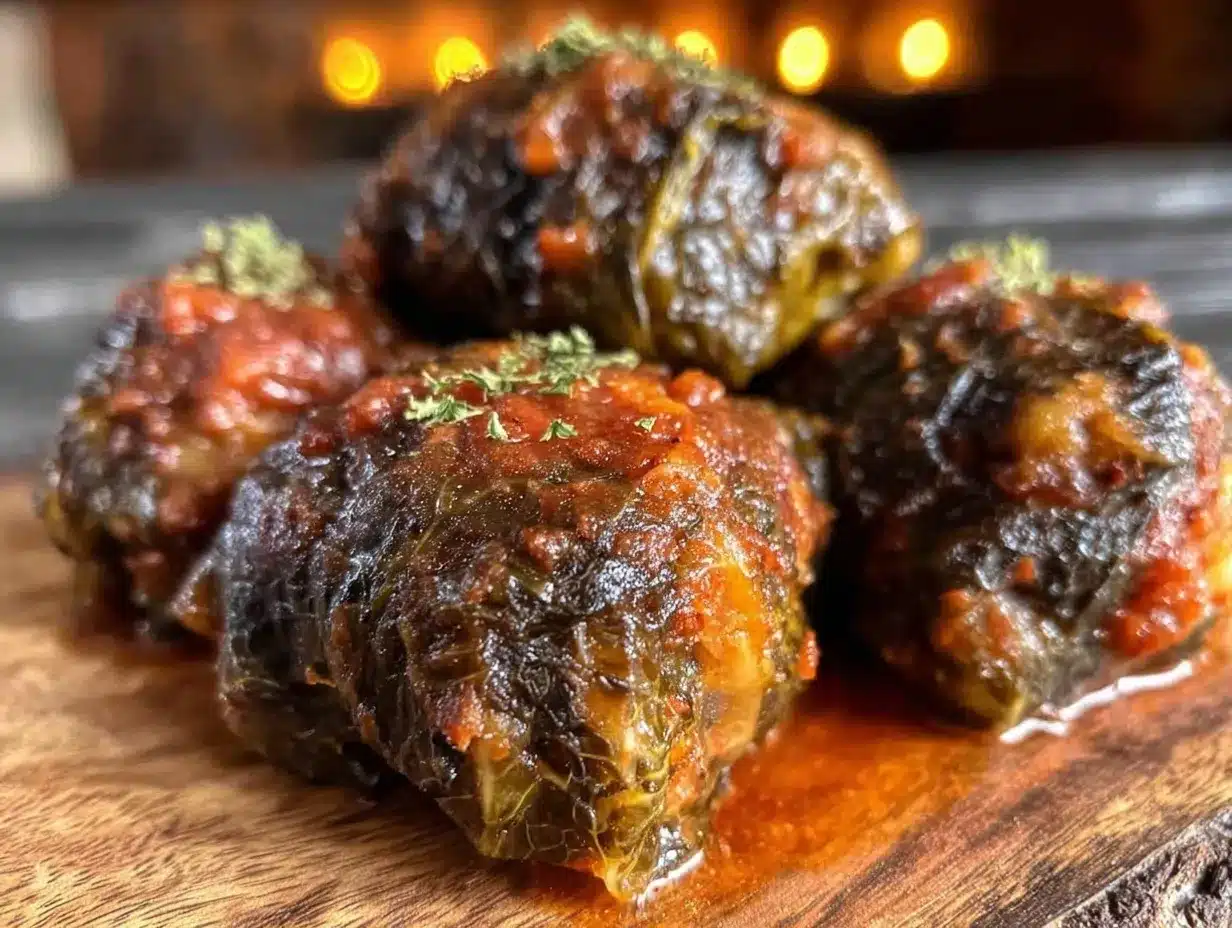 cozy lucky cabbage rolls preparation steps