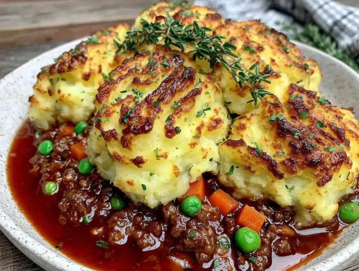 Cozy Shepherds Pie with Guinness Gravy preparation steps