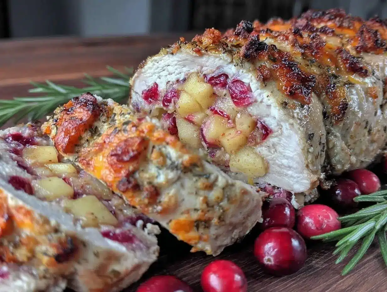 cozy stuffed pork tenderloin recipe preparation steps