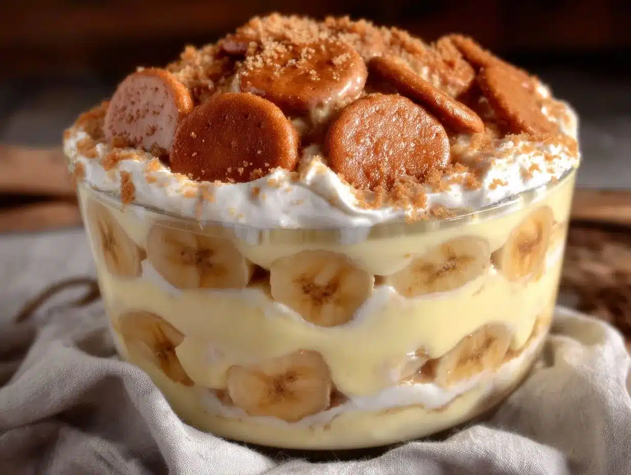 creamy banana pudding preparation steps