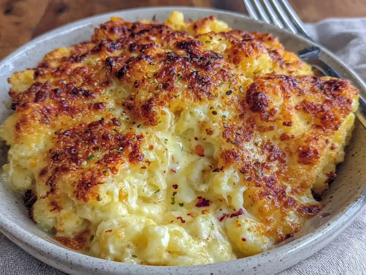 creamy crockpot mac and cheese preparation steps