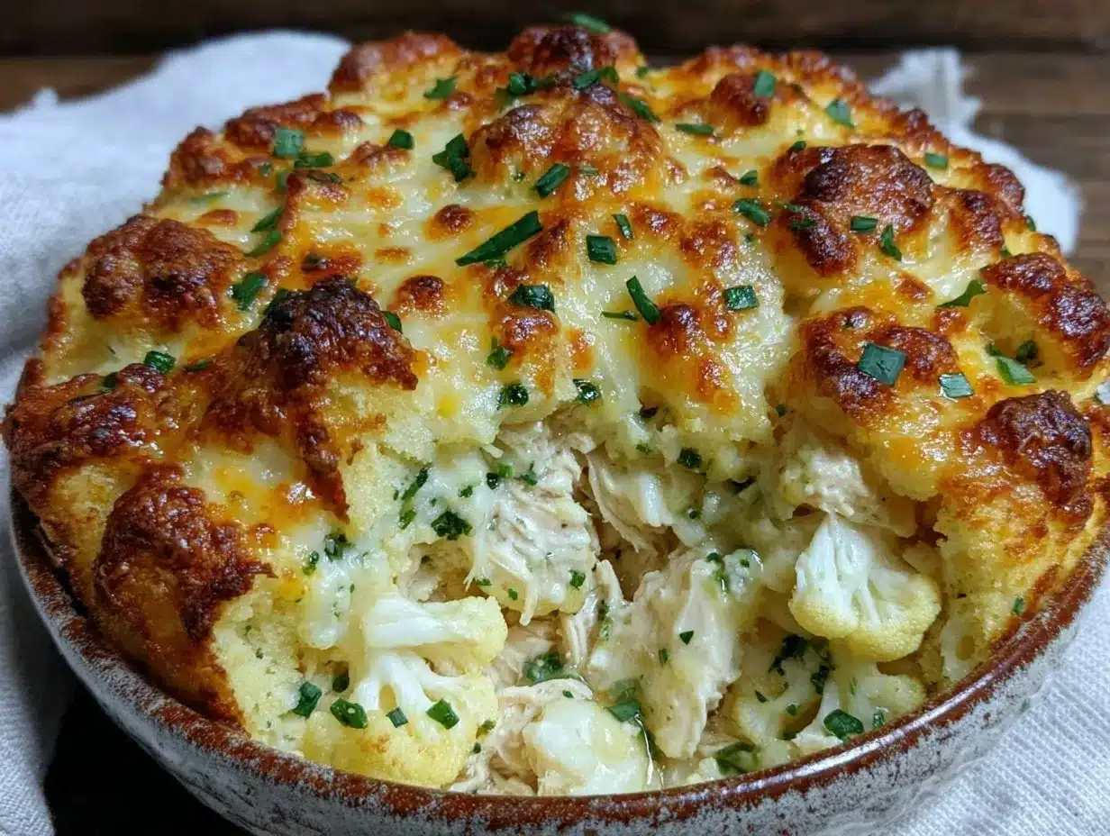 creamy keto chicken casserole preparation steps