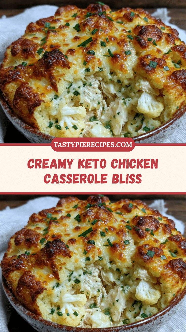 creamy keto chicken casserole recipe