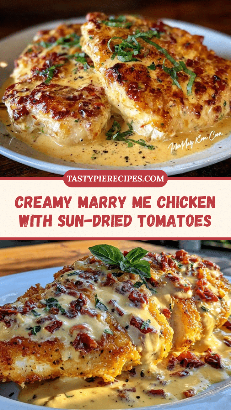 Creamy Marry Me Chicken recipe