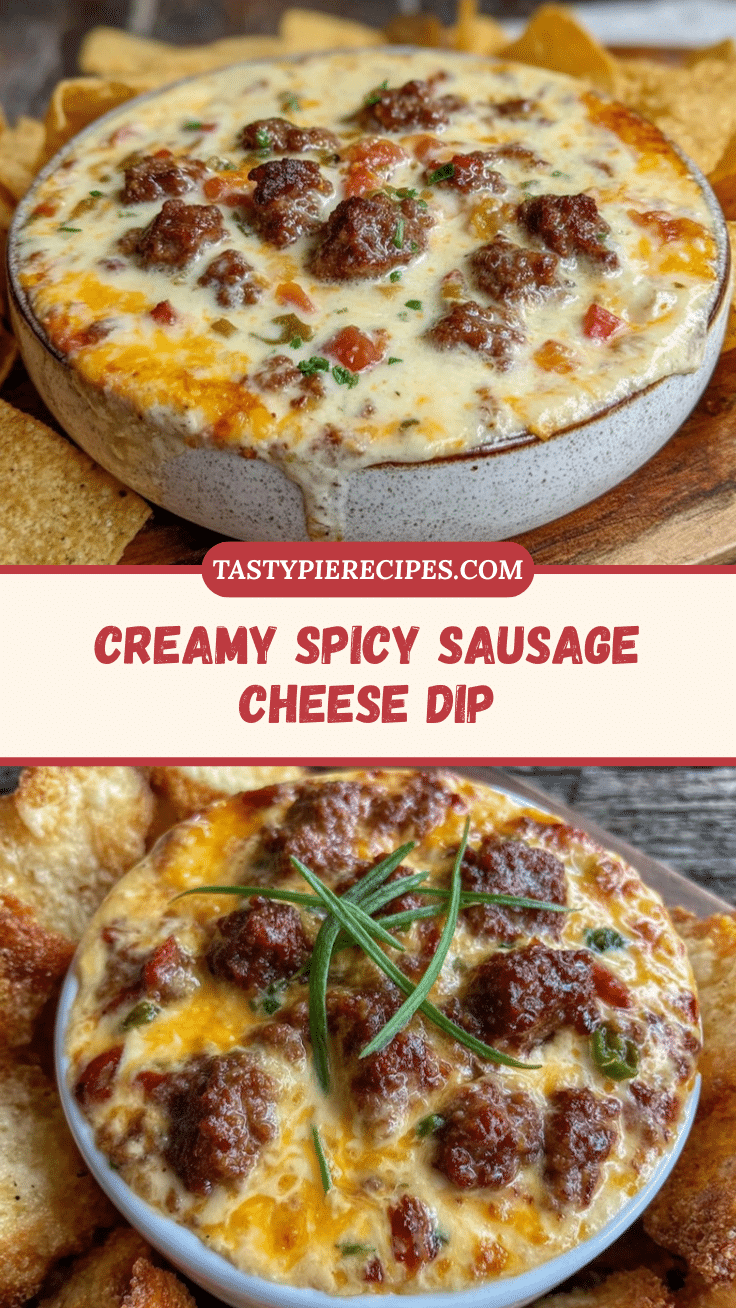 creamy sausage cheese dip recipe