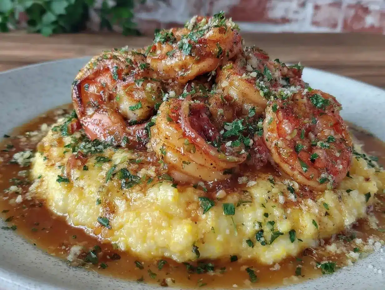 creamy southern shrimp and grits preparation steps