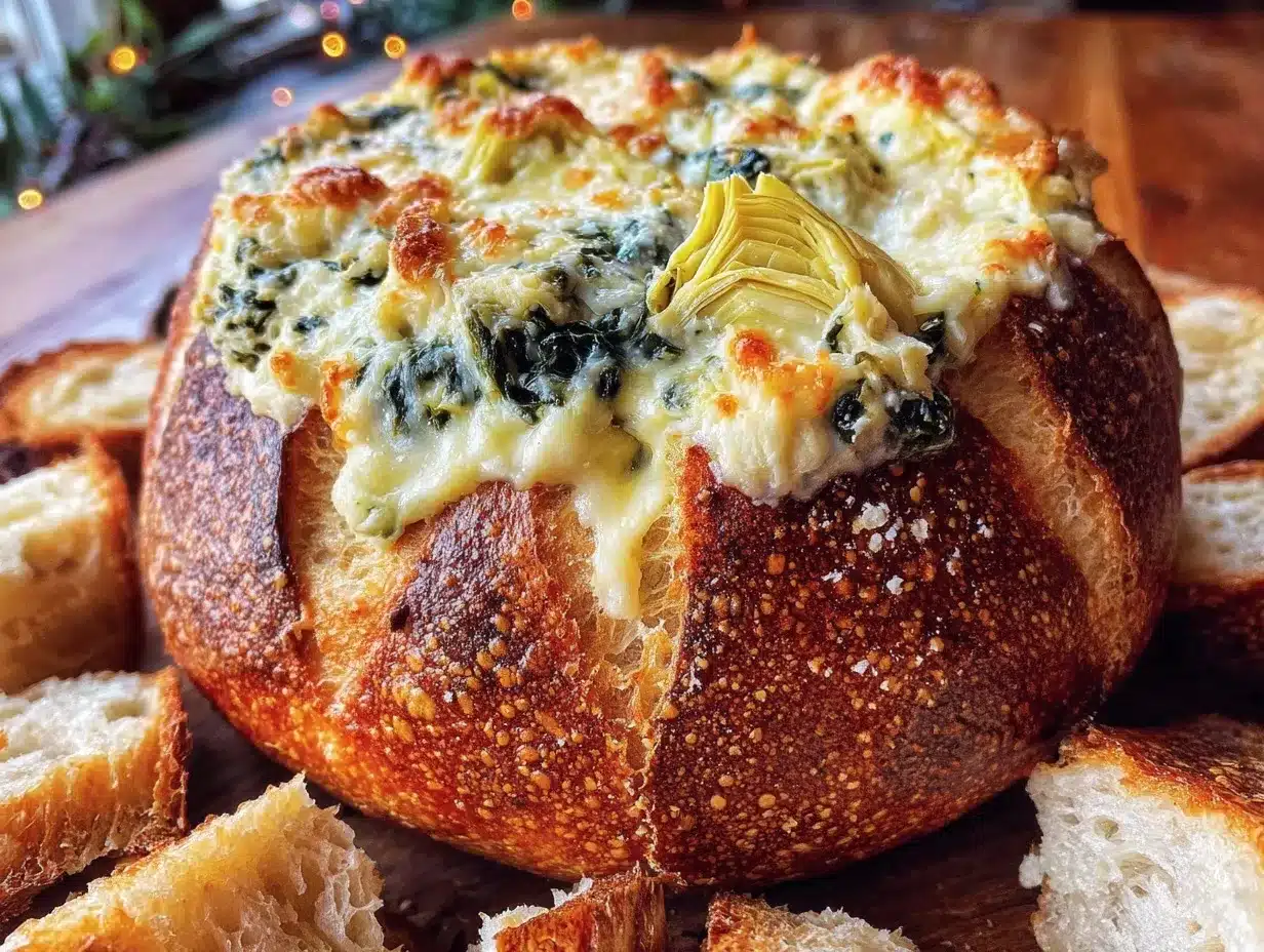 creamy spinach artichoke dip preparation steps