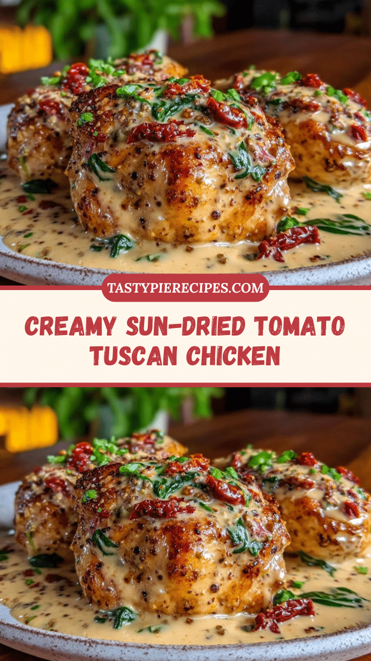 creamy tuscan chicken recipe