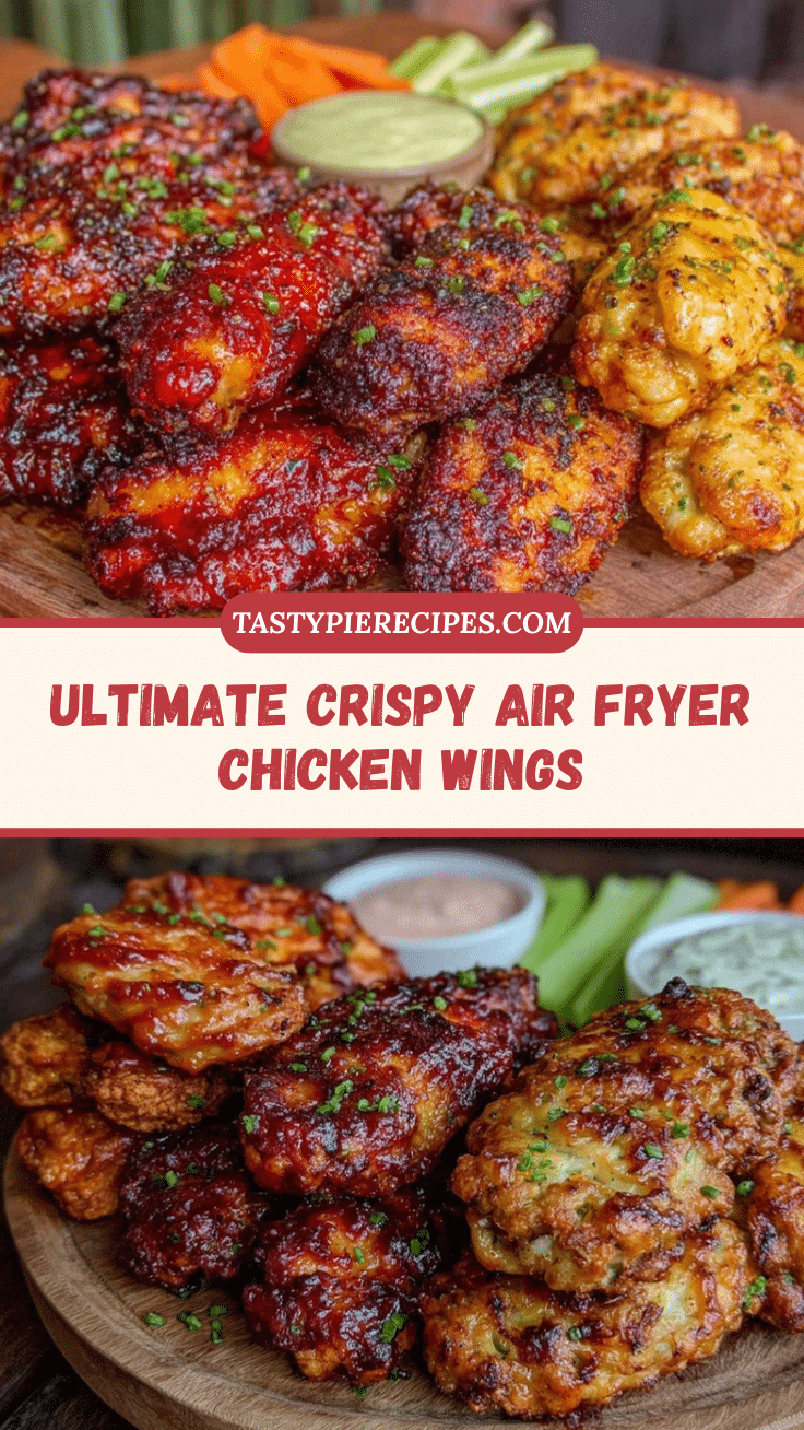 crispy air fryer chicken wings recipe