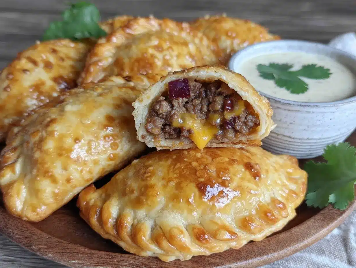 crispy air fryer empanadas preparation steps