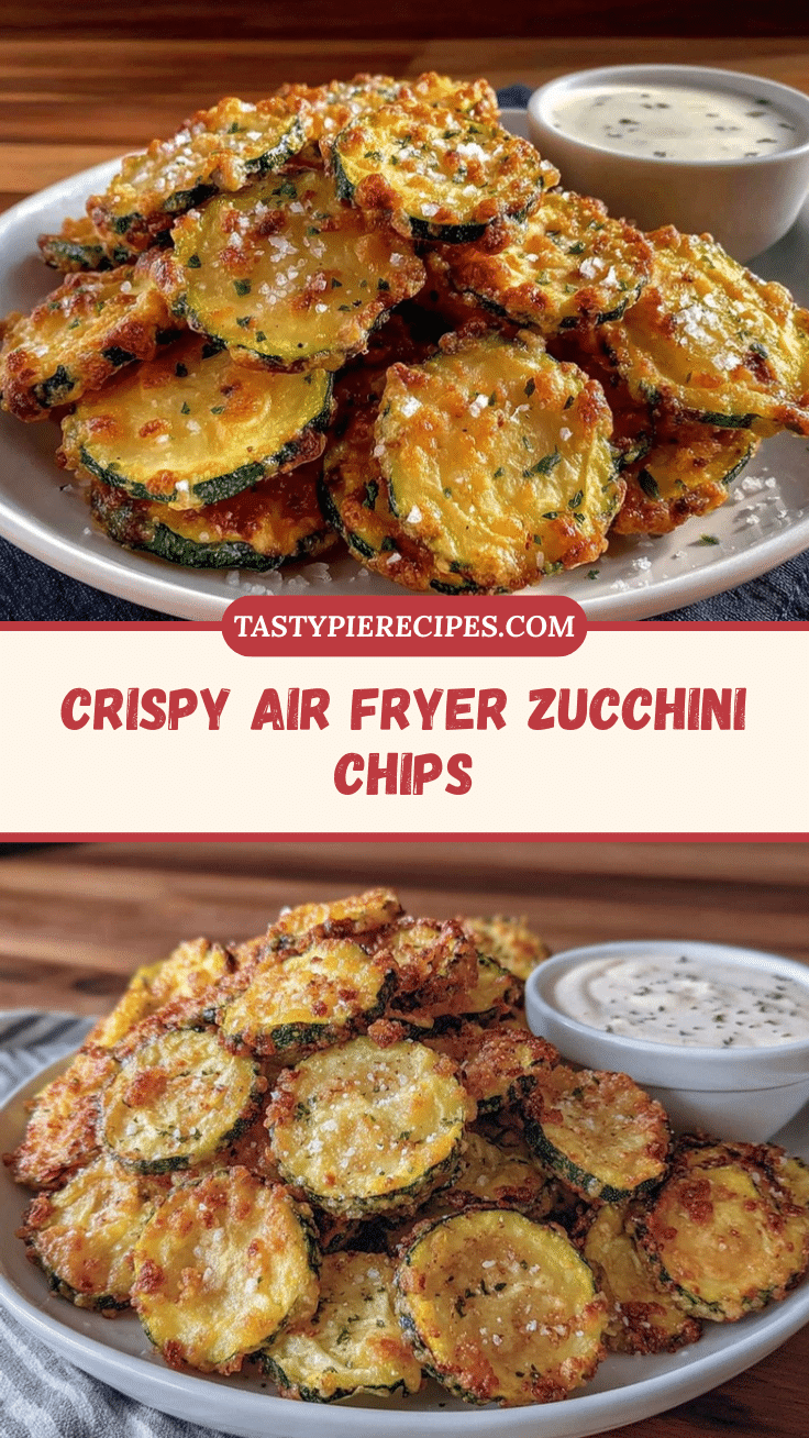crispy air fryer zucchini chips recipe