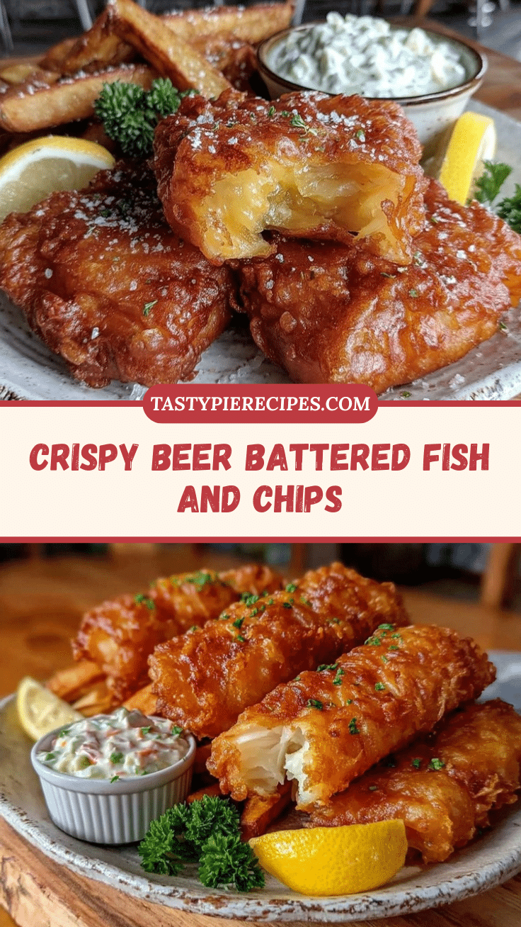 crispy beer battered fish and chips recipe