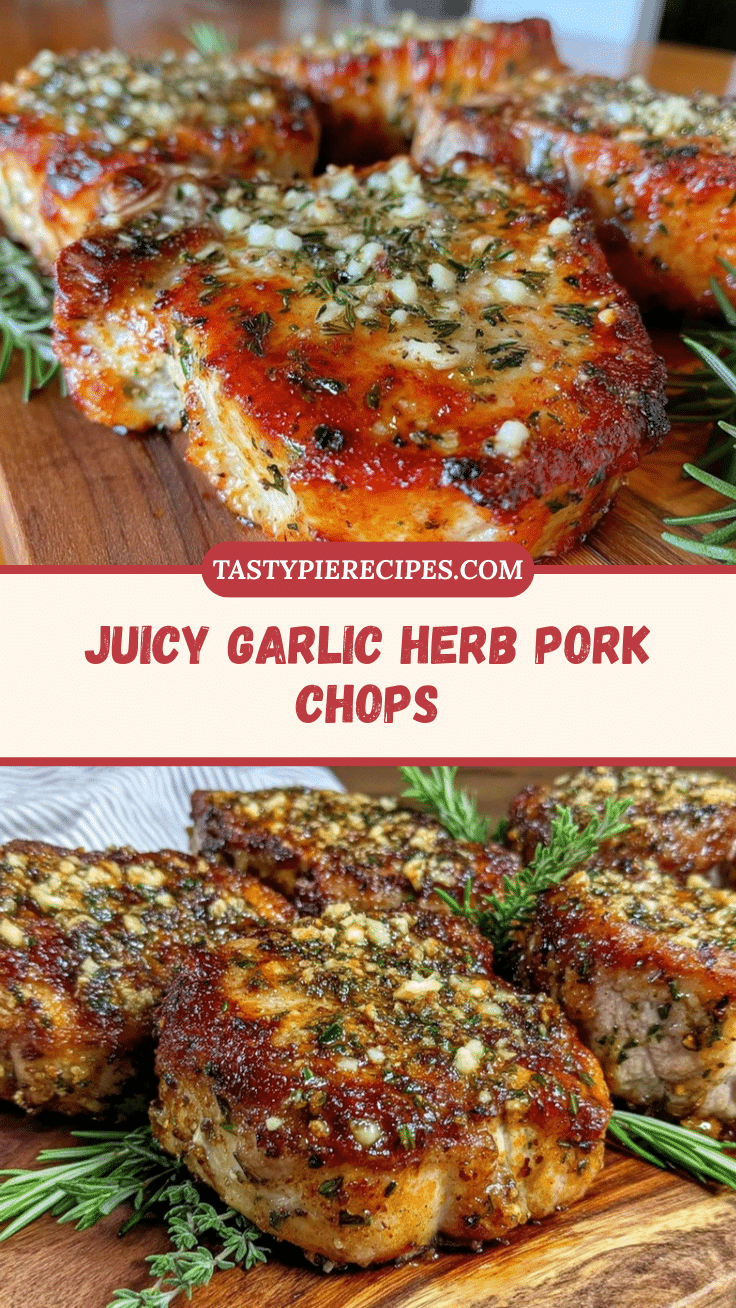 crispy garlic herb pork chops recipe