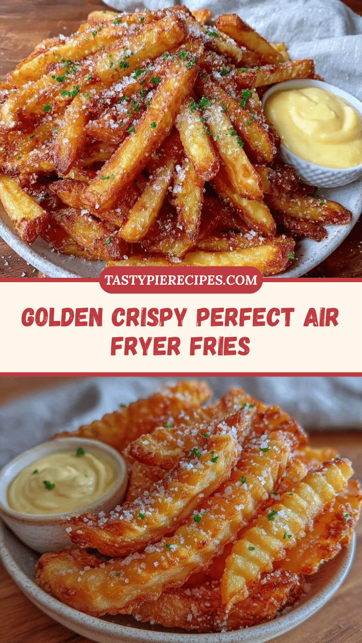 crispy golden air fryer french fries recipe