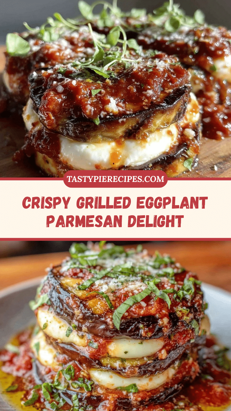 crispy grilled eggplant parmesan recipe