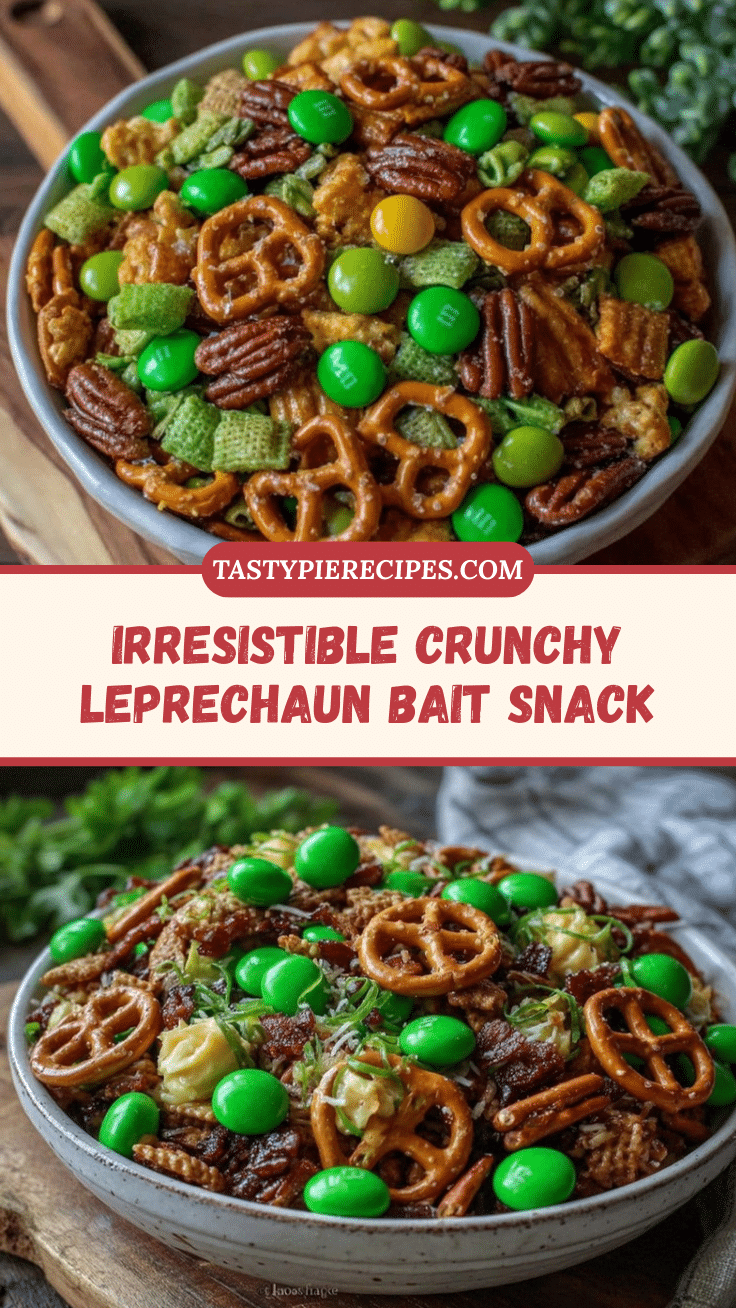 crispy leprechaun bait snack mix recipe