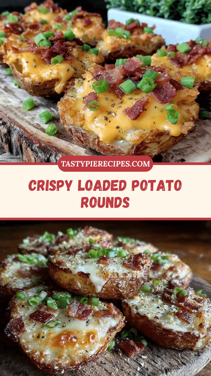 crispy loaded potato rounds recipe