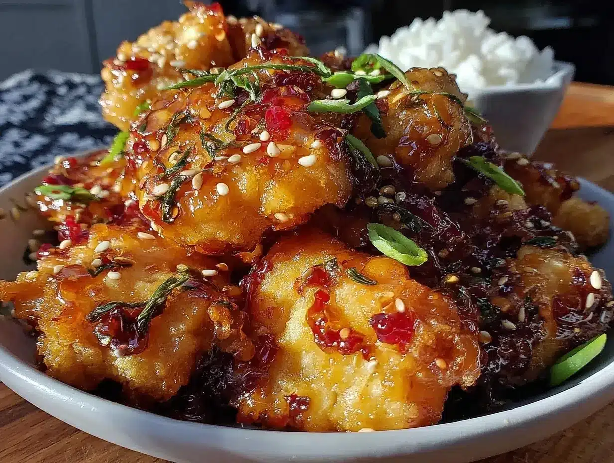 crispy orange chicken panda express style preparation steps
