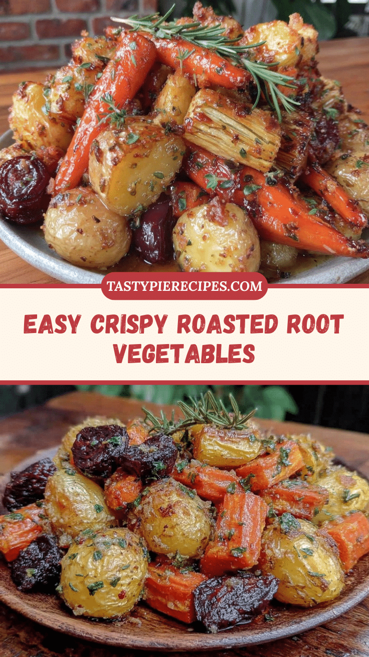 crispy roasted root vegetables recipe