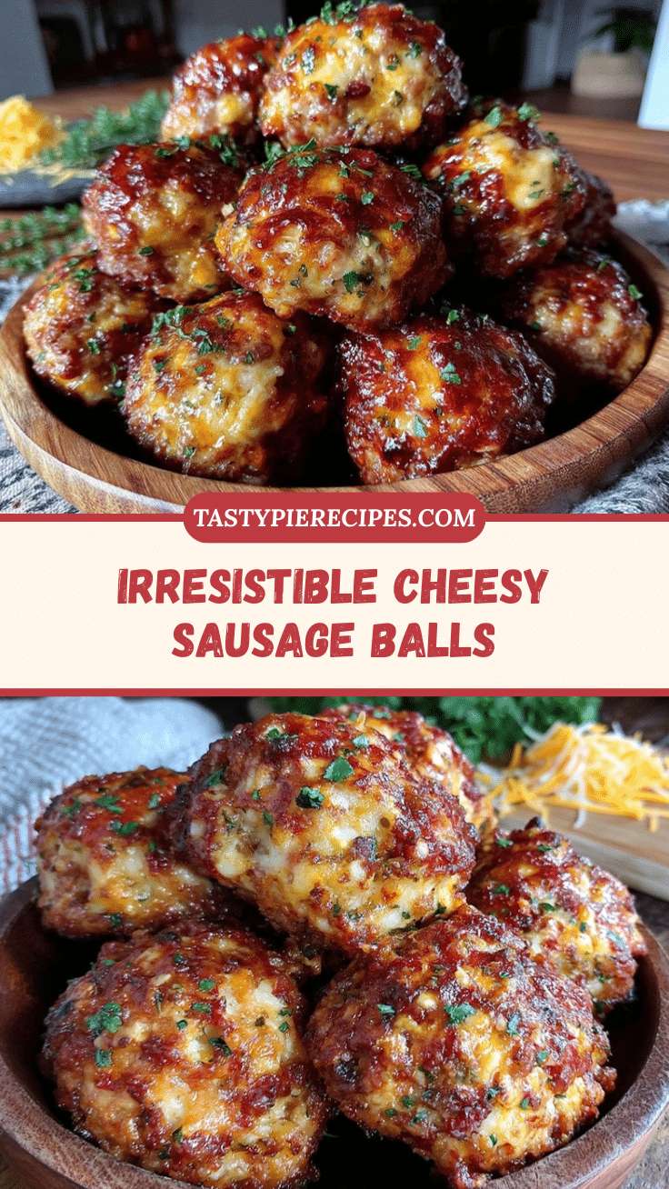 crispy sausage and cheese balls recipe