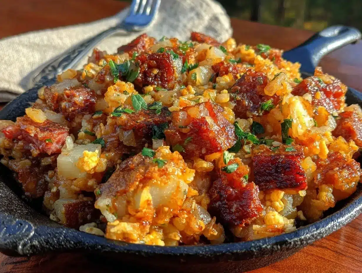 crispy savory corned beef hash preparation steps