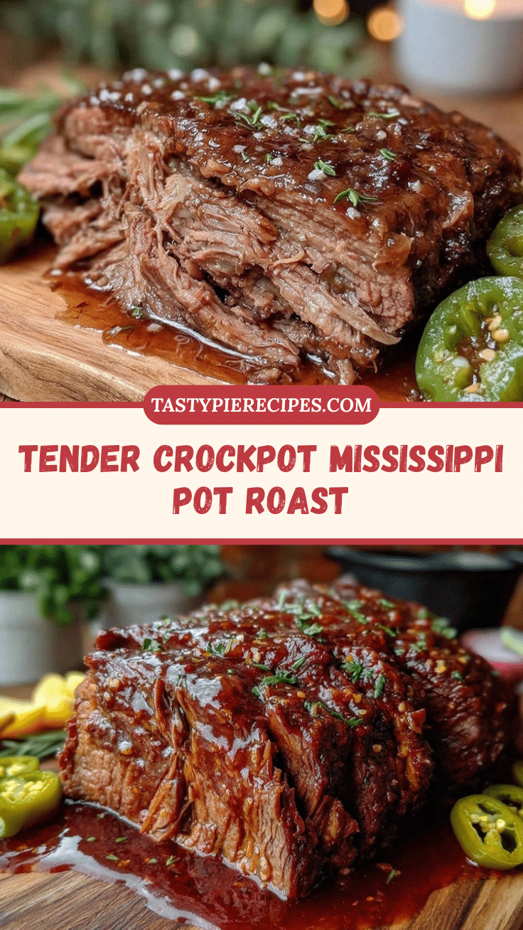 crockpot mississippi pot roast recipe