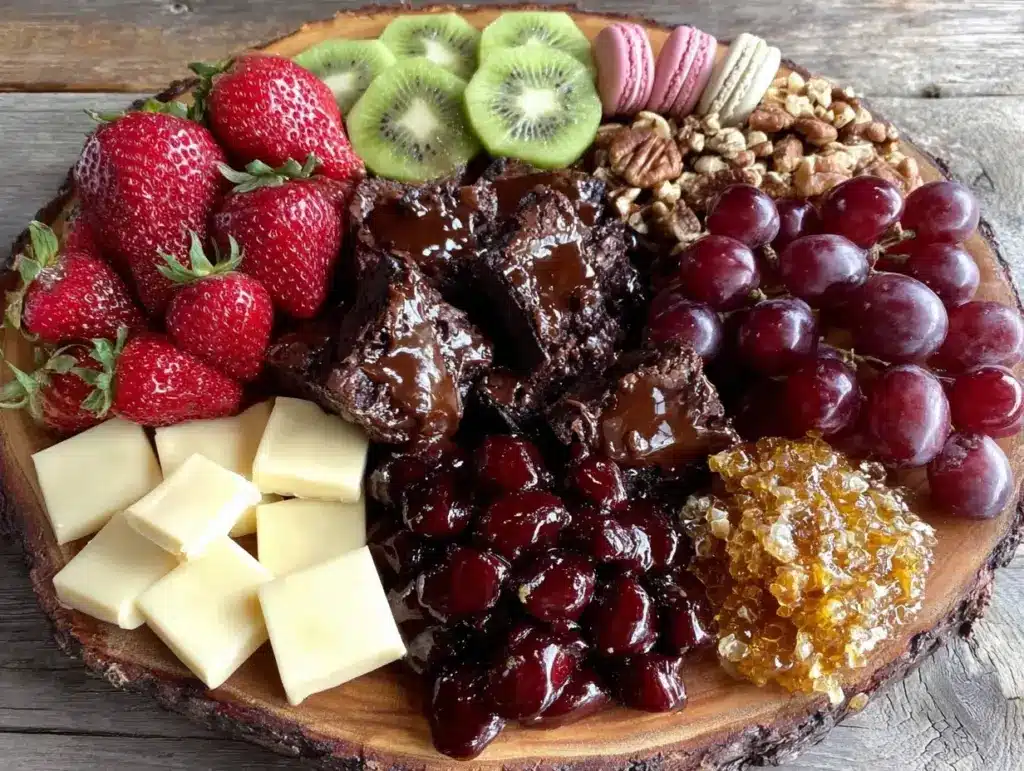 dessert charcuterie board - featured image