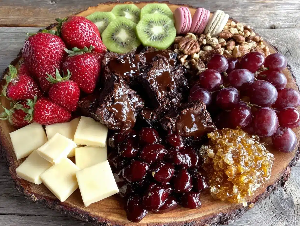 dessert charcuterie board preparation steps