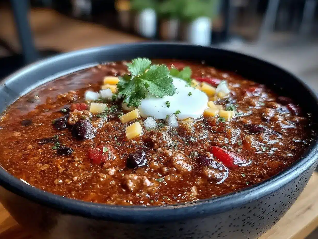 easy hearty crockpot taco soup preparation steps