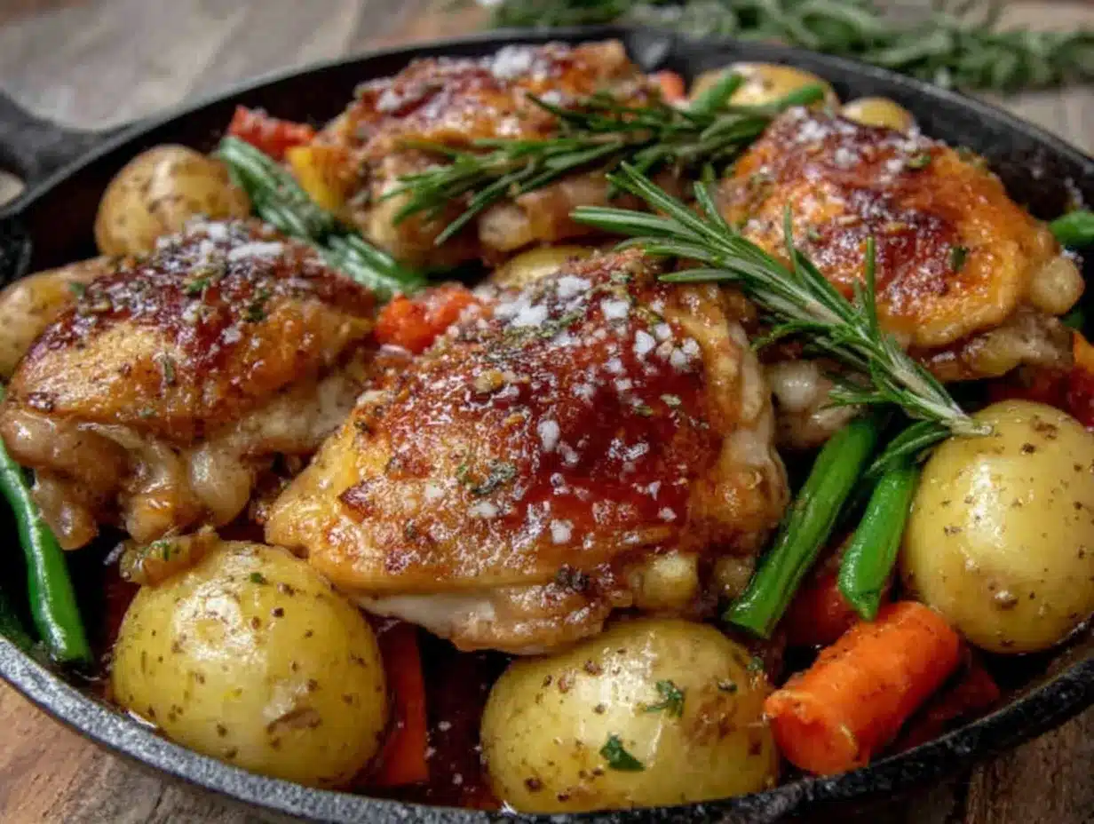 easy one-pan balsamic chicken preparation steps