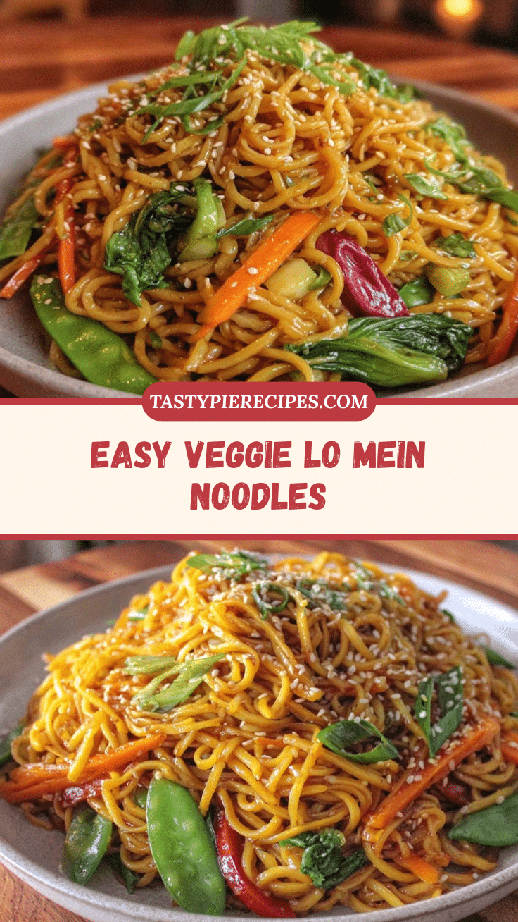 easy veggie lo mein noodles recipe recipe