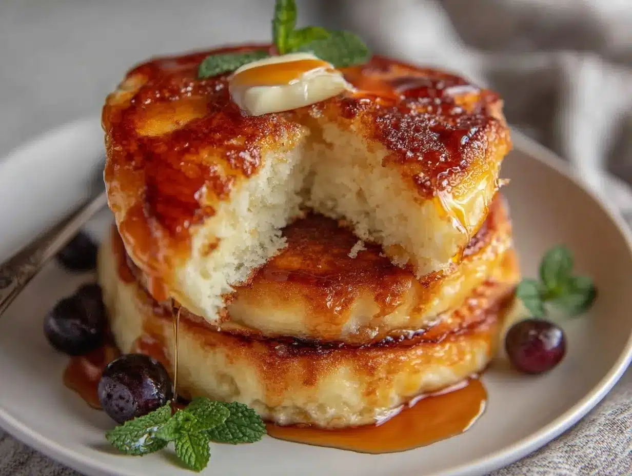 fluffy japanese pancakes preparation steps