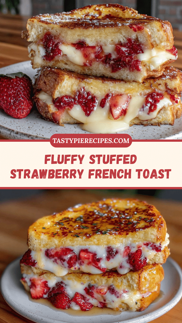 fluffy stuffed strawberry french toast recipe