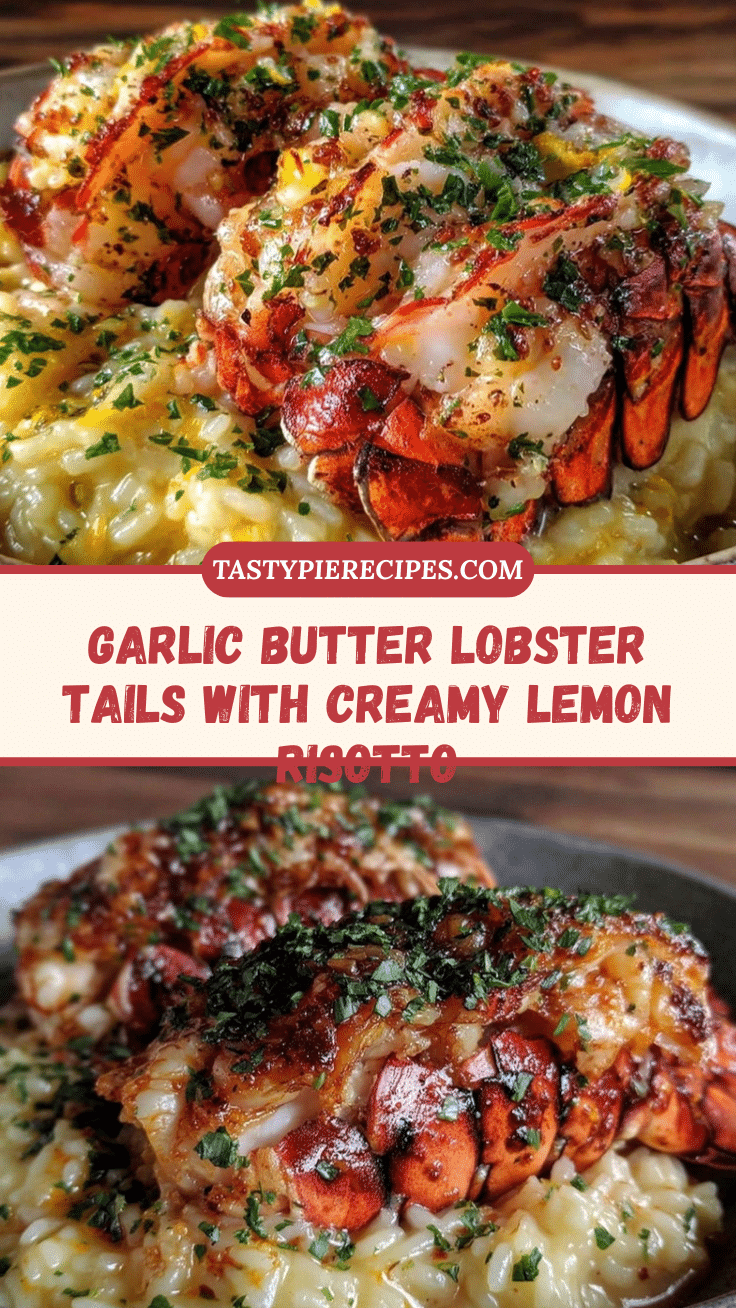 garlic butter lobster tails recipe