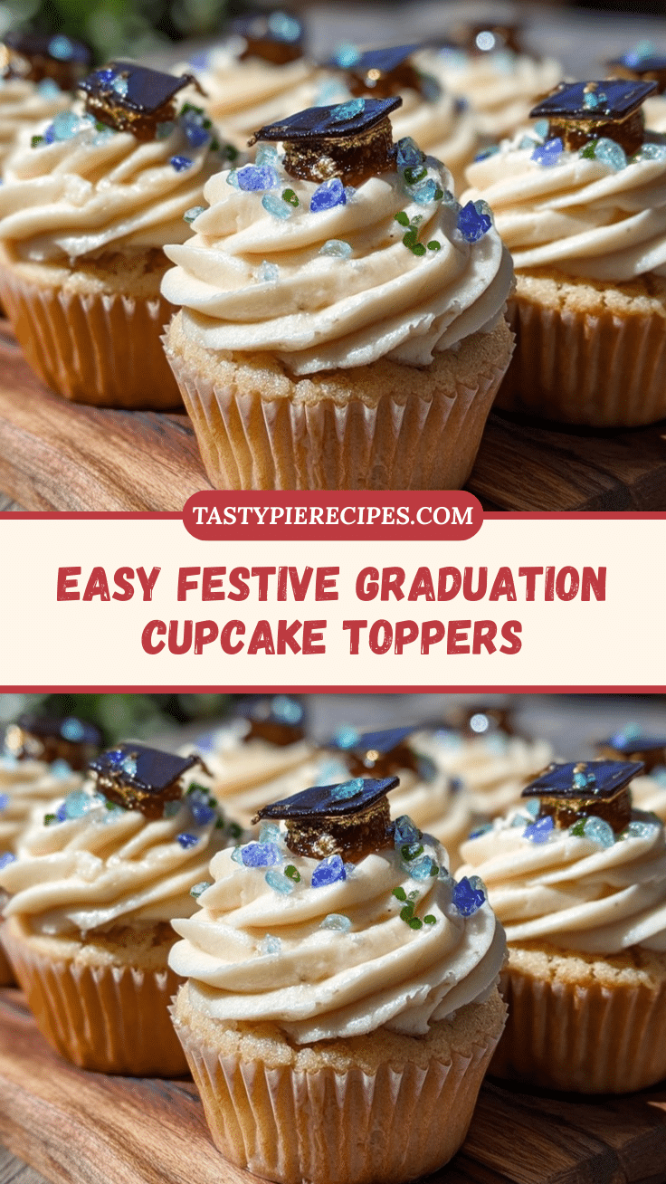 graduation cupcake toppers recipe