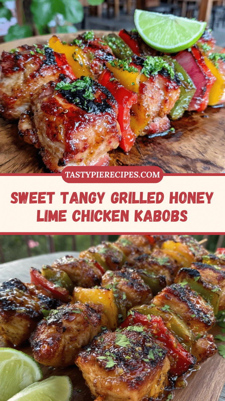 grilled honey lime chicken kabobs recipe