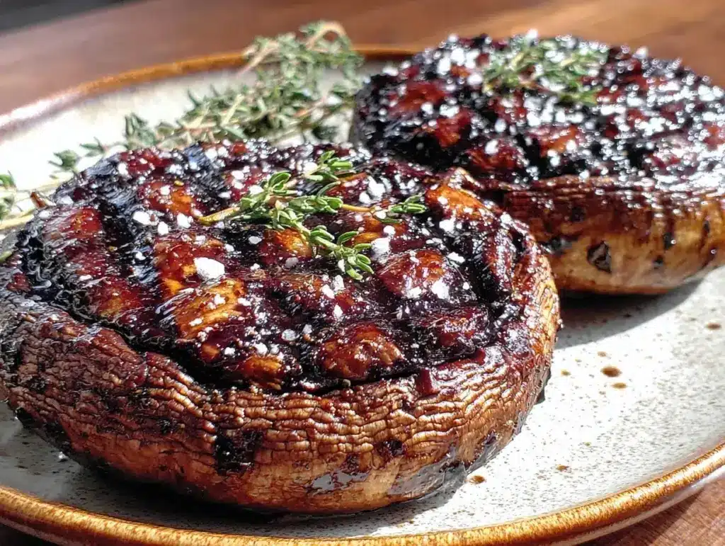 grilled portobello mushrooms - featured image