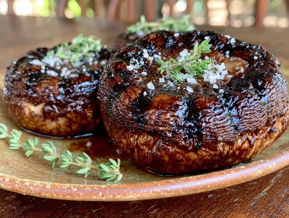 grilled portobello mushrooms preparation steps